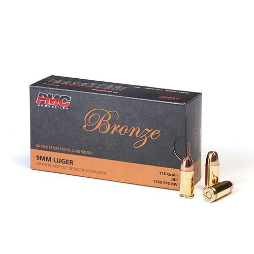 Ammo Inc 9mm 124 Gr Jacketed Hollow Point 20rd Box