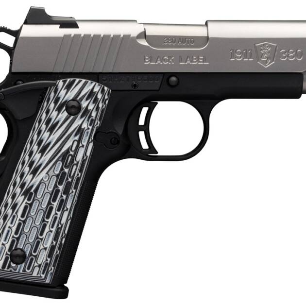 Browning 1911-380 Black Label Pro SS Compact .380 Auto 3.62" 8rd Pistol
