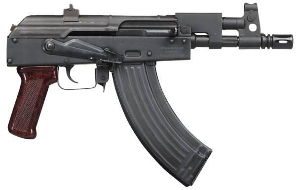 Century Arms Draco Micro 7.62x3 9mm Semi-Automatic 30rd 6.25" AK-47 Pistol HG2797-N