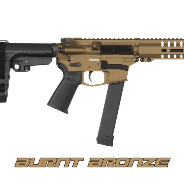 CMMG Banshee 300 MKGS 9mm 33+1 Glock Magazine 5" FDE 99A172F-MB