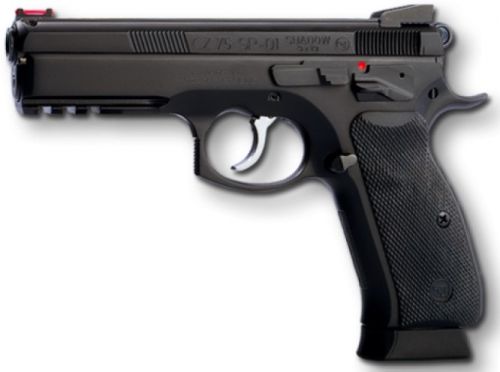 CZ 75 SP-01 Shadow Custom 9mm 4.7" Black 19+1