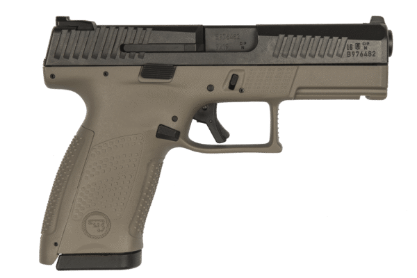 CZ P-10 C FDE 9mm 15rd 4" Pistol Fixed Night Sights 91532