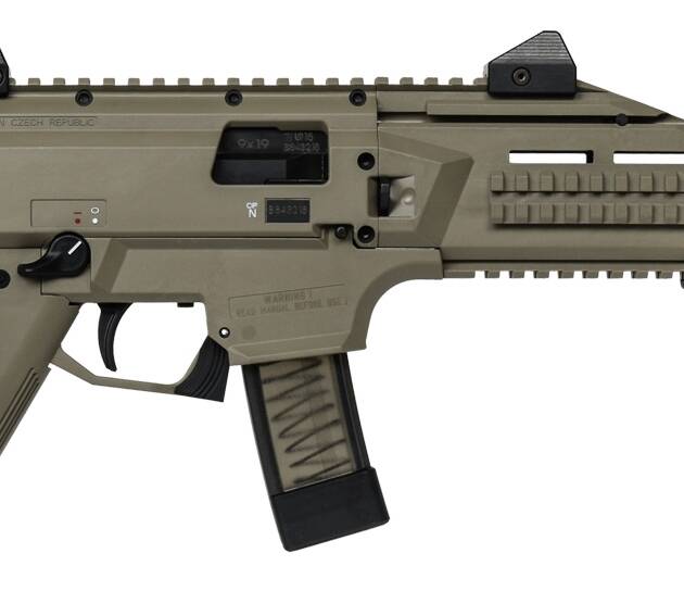 CZ Scorpion EVO 3 S1 FDE 9mm Semi-Automatic 20rd 7.7" Pistol 91352