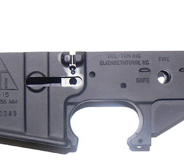 Del-Ton LR100 AR-15 Mil-Spec Stripped Lower Receiver