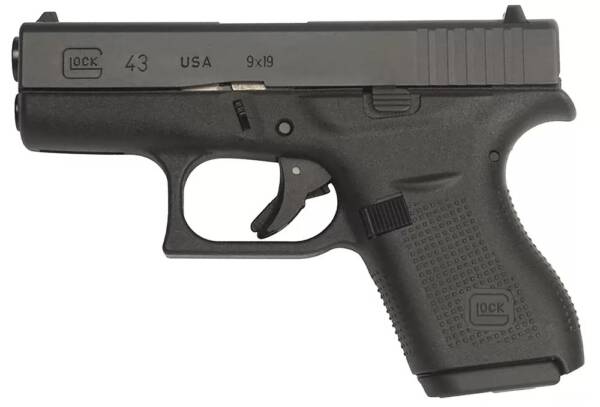 Glock G43 9mm Subcompact Pistol USA UI4350201