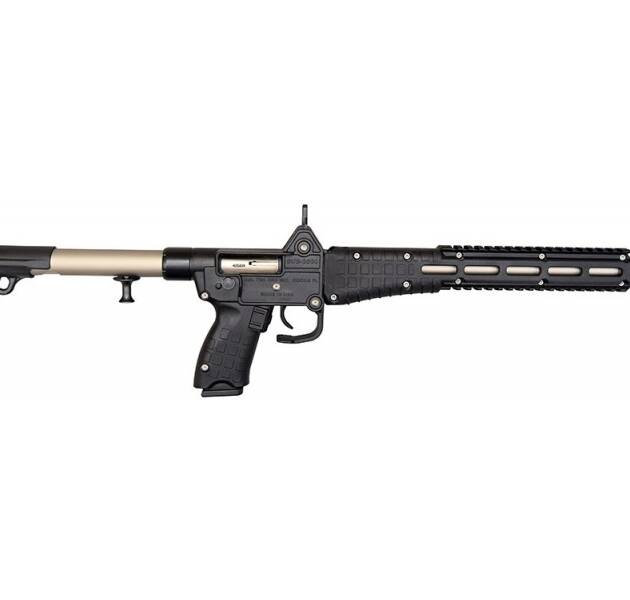 Kel-Tec Sub-2000 G23 .40 S&W Semi-Auto 13rd 16.1" Rifle - Nickel Boron Finish SUBG23NBBK