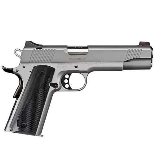 Kimber Stainless 1911 LW Arctic w/Black Grip 45ACP