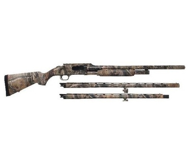 Mossberg 500 3-Barrel Combo 12 Gauge Pump Shotgun Mossy Oak Break-Up