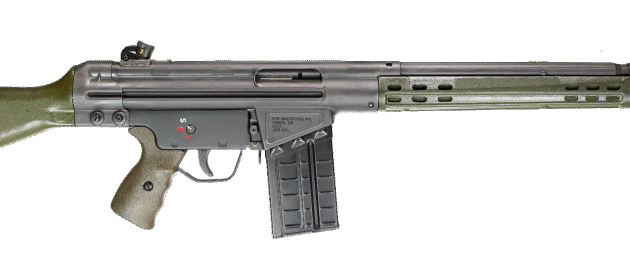 PTR-91 GI PTR 100 Black/OD Green .308WIN/7.62NATO Rifle 20+1 18"
