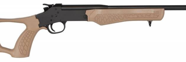 Rossi Tuffy Single Shot .410 Gauge Break Action 18.5" Shotgun, Tan Stock SS4111813TAN