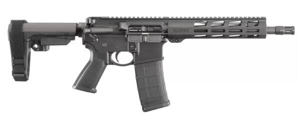 Ruger AR-556 Pistol .223/5.56 Semi-Automatic 30rd 10.5" w/ SB Tactical Stabilizing Brace 8570