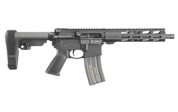Ruger AR-556 Pistol .300 AAC Blackout 30rd 10.5" Semi-Automatic w/ SB Tactical SBA3 Stabilizing Brace 8572