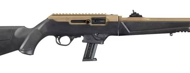 Ruger PC Carbine Takedown 9mm Semi-Auto 17rd 16.12" Rifle, Flat Dark Earth Cerakote 19113