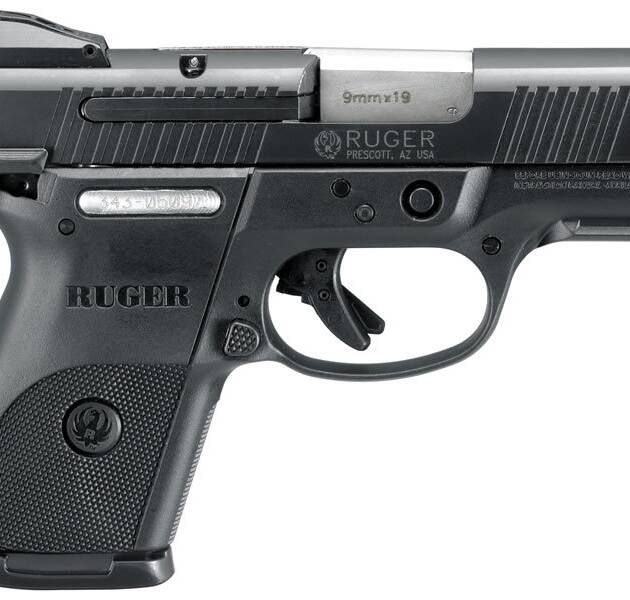 Ruger SR9c Compact 9mm 17rd 3.4" Pistol Black Nitride 3314