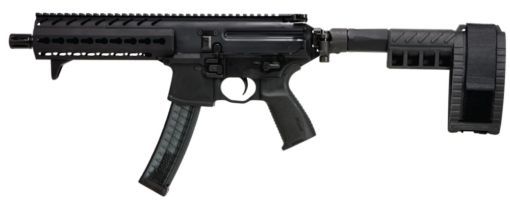 Sig Sauer MPX 9mm Semi-Automatic 30rd 8" AR Pistol MPX-P-9-KM-PSB