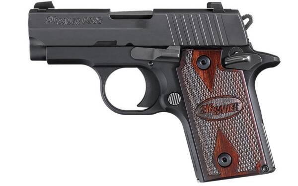 Sig Sauer P938 Rosewood 9mm Compact Pistol 938-9-RG-AMBI