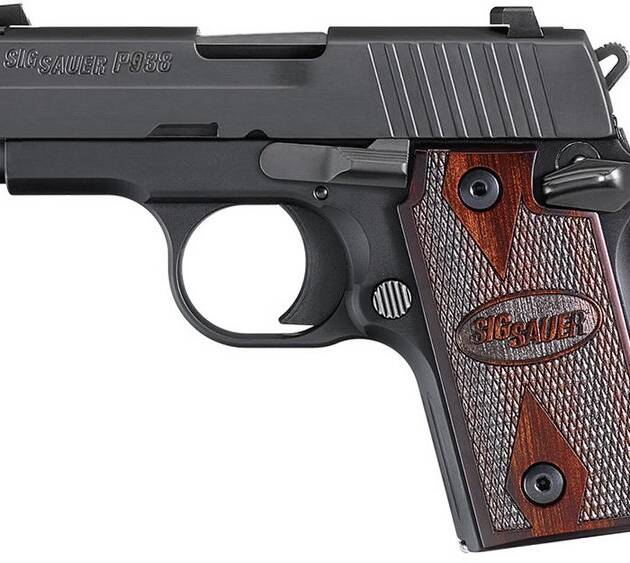 Sig Sauer P938 Rosewood 9mm Compact Pistol 938-9-RG-AMBI
