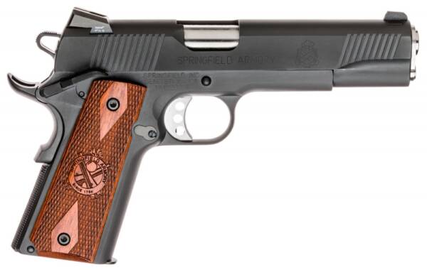 Springfield 1911 Loaded Parkerized .45 ACP 7rd 5" Pistol PX9109L