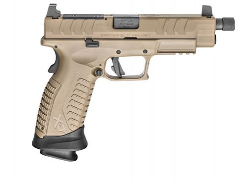 Springfield Armory XDMET9459FHCOSP XD-M Elite 9mm 4.5 Threaded Barrel 22+1 Flat Dark Earth