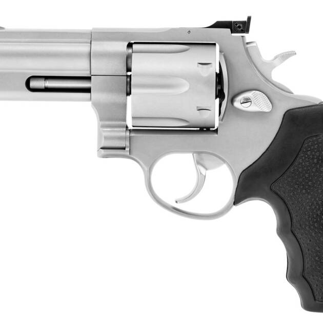 Taurus Model 44 Stainless 44 Magnum Double-Action Revolver with 4 inch Barrel
